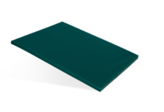 Доска разделочная полипропиленовая 350*260*8 зеленая