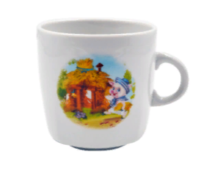 Кружка фарфоровая 210 мл Сказки