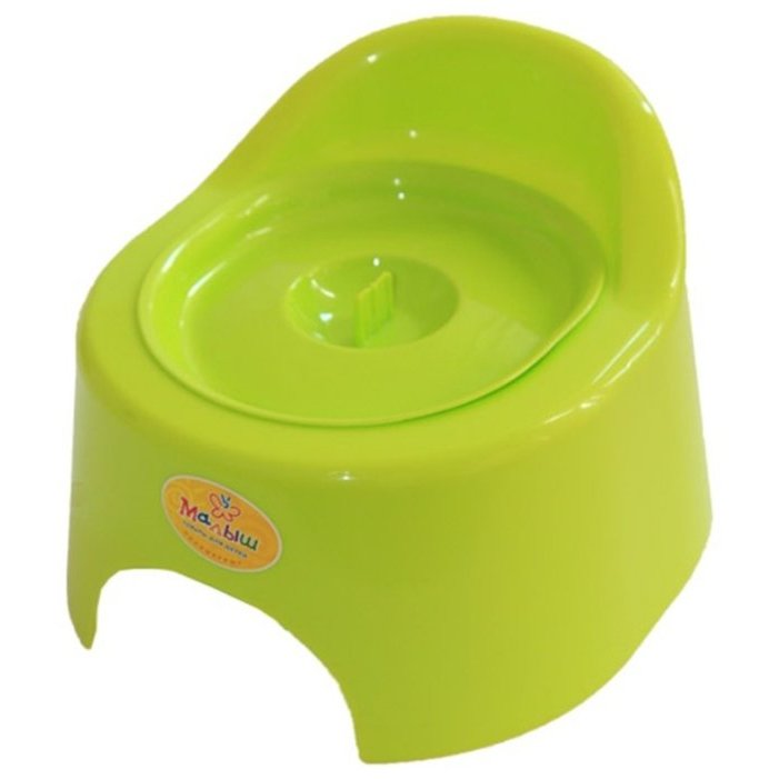 Горшок пластмассовый детский туалет с крышкой