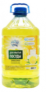 Средство для мытья посуды 5л Семь Звезд Лимон ПЭТ
