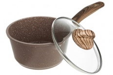 Ковш антипригарный литой 1,3л Престиж индукция ТМ Традиция