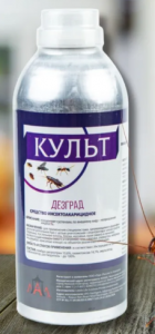 Средство от тараканов эффективное; средство от блох, от клопов, от муравьев, от мух КУЛЬТ 1л