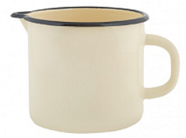 Кружка эмалированная 1,0л со слив/носиком