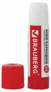 Клей-карандаш 25г BRAUBERG