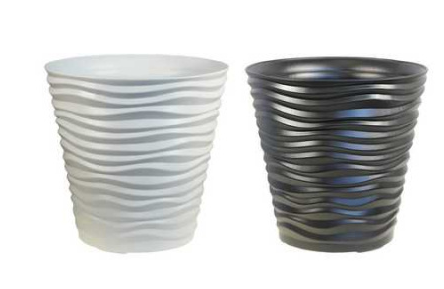 Кашпо ДЮНА D460мм H 450мм 50л белое