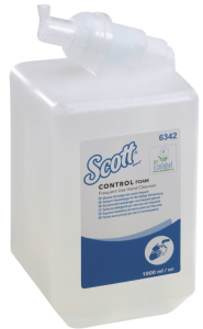 Мыло-пена SCOTT Control прозрачный картридж 1000мл