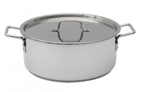 Кастрюля нержавеющая сталь 12л (d35см; h14см) [ОБЩЕПИТ] ТРС. Капсульное дно