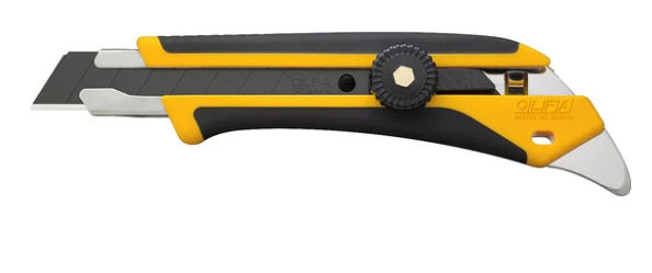 Нож канцелярский 18 мм Трещоточный