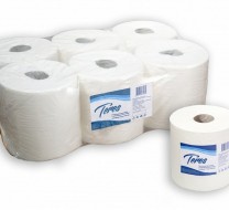 Полотенце бумажное рулонное 1слой 270м Комфорт Терес