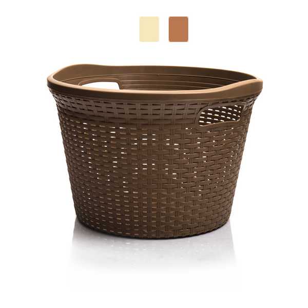 Корзина для белья 32л Артлайн пластмассовая