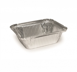 Форма алюминиевая прямоугольная 180*135*60мм 600мл 1/1000