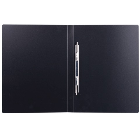 Папка с металлическим пружинным скоросшивателем BRAUBERG до 290 листов