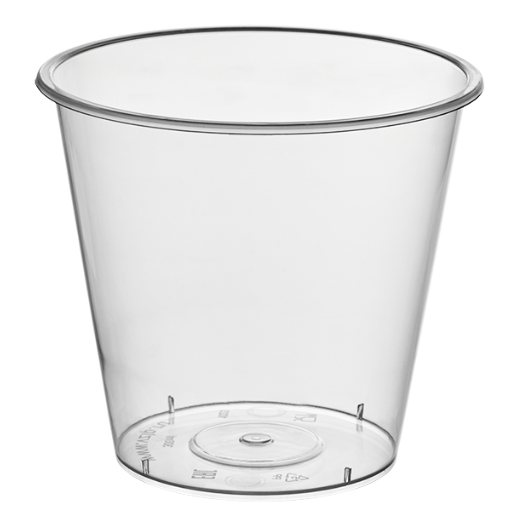 Стакан прозрачный 300мл глянцевый д90мм ВЗЛП 1/50/1000