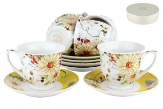 Набор чайный 6/12 Ромашка