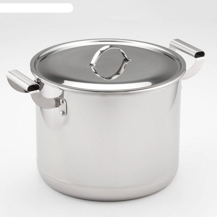 Кастрюля нержавеющая сталь 20,0л мет.крышка