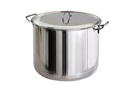 Кастрюля нержавеющая сталь 40л мет.крышка