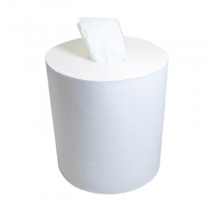 Полотенце бумажное белое 160м 2слоя с центральной вытяжкой 1/6