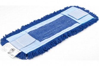 Насадка Моп 40*13 плоский хлопок ухо+карман цветной