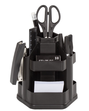 Канцелярский набор STAFF "Офисный", 14 предметов, офисный, вращающаяся конструкция