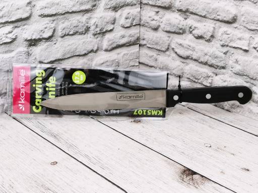 Нож кухонный 17,5 см д/мяса из нерж.стали с бакелит. ручкой