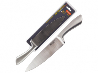 Нож кухонный 20 см поварской цельнометаллический MAESTRO MAL-02M