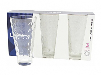 Стакан 350мл набор 3шт Шетланд Дайамонд  P2769