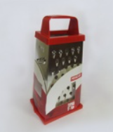 Терка четырехгранная  с рамкой с пластиковой ручкой