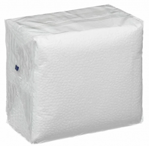 Салфетки бумажные 24*24 тиснение кожа 100шт