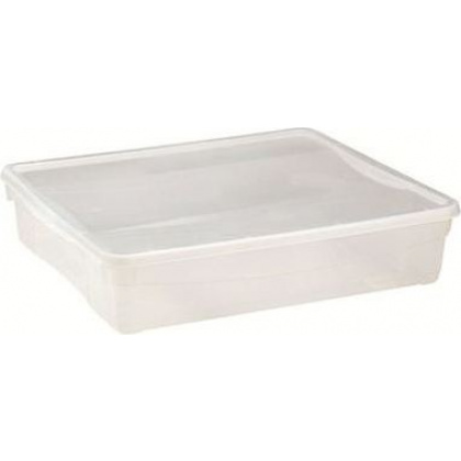 Контейнер 400*335985 мм с крышкой прозрачный 9 л
