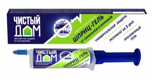 Гель от тараканов и муравьев 20г Чистый дом