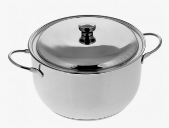 Кастрюля нержавеющая сталь 7л Амет Классика-Прима с ТРС-3