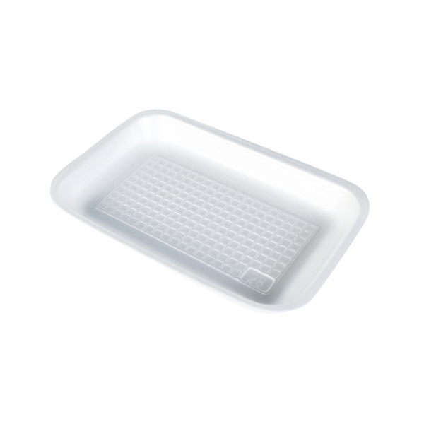 Лоток вспененный белый С-3 1/300шт