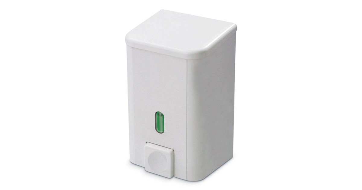 Диспенсер для жидкого мыла PRIMA NOVA, наливной, белый, 0,5 л