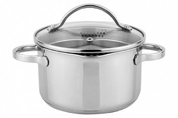 Кастрюля нержавеющая сталь 6,1л ТМ Appetite Prime