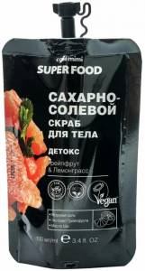 Скраб для тела сахарно-солевой 100мл