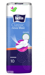 Прокладки Белла Classic Nova Maxi AIR drainette 10 шт