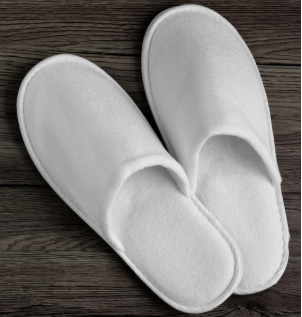 Тапочки одноразовые Махра закр. мыс подошва ЭВА 5 мм 1/100 Comfort Land