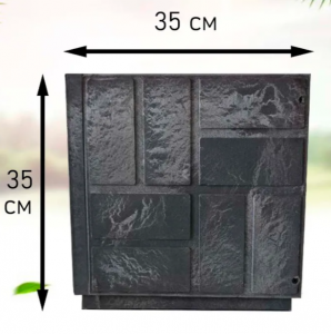 Вазон уличныйдля цветом пластмассовый, объем 30л