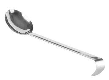 Ложка гарнирная нержавеющая сталь длина ручки 38см, раб/часть 12,5*8,5см