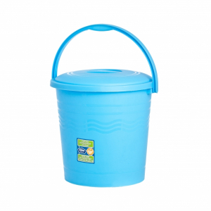 Ведро пластмассовое 7л с крышкой