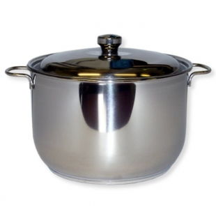 Кастрюля нержавеющая сталь 8л Амет Классика-Прима с ТРС-3