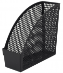 Лоток вертикальный для бумаг STAFF "Profit", 270х100х250 мм, сетчатый, полипропилен, черный
