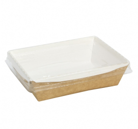 Контейнер 800 мл с прозрачной крышкой 1/200