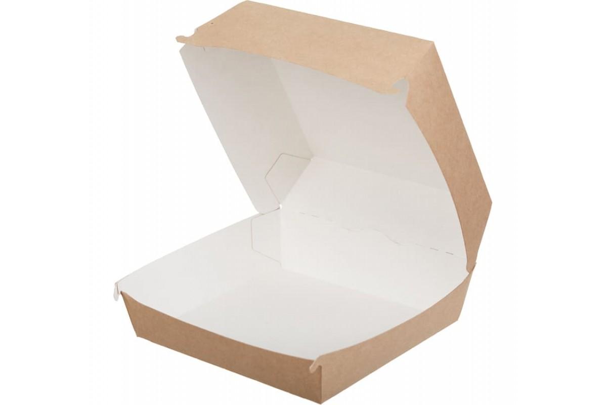 Коробка картонная для бургера L 50шт