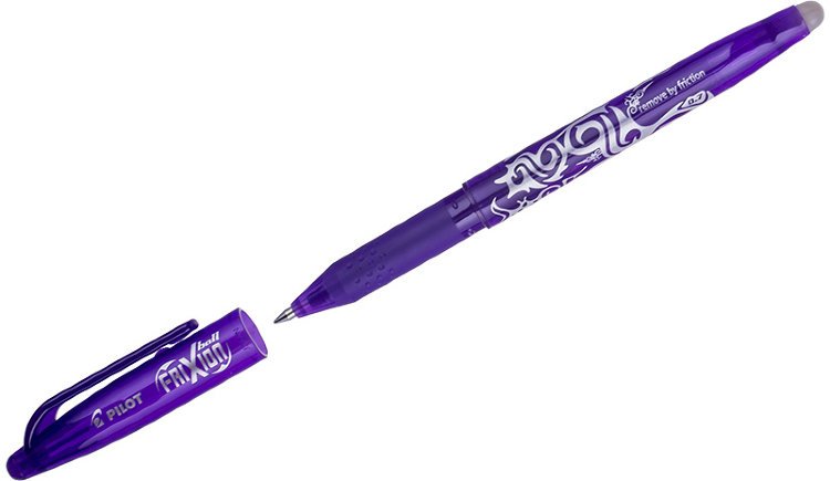 Ручка гелевая фиолетовая  0,7 мм стираемая Pilot Frixion