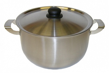 Кастрюля нержавеющая сталь 7л Амет Классика Прима