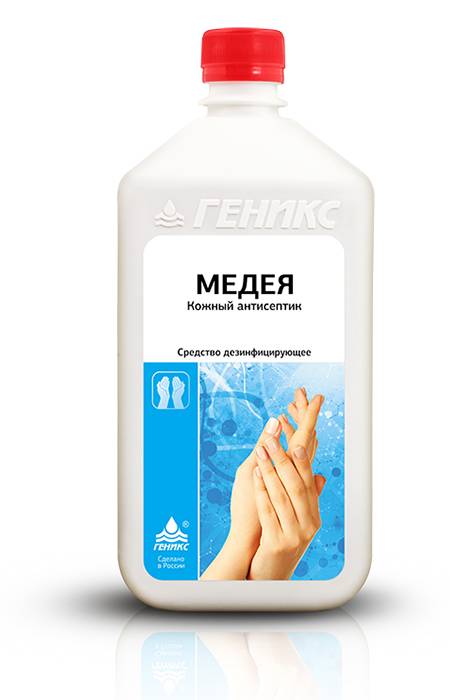 Антисептик кожный Медея 1л (спиртовой)