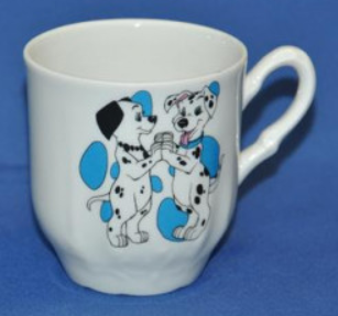 Кружка фарфоровая 220мл с детским рисунком 1/24