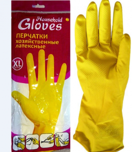 Перчатки латексные хозяйственные XL