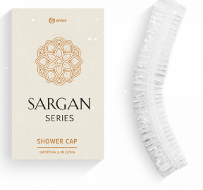Шапочка для душа Sargan картонная коробка